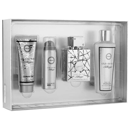 ARMAF SET 4PZS CLUB DE NUIT SILLAGE EDP