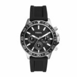 FOSSIL BANNON BLACK SILVER BQ2494