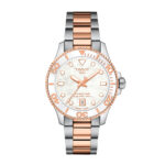 TISSOT SEASTAR 1000 SILVER ROSE  T1202102211100