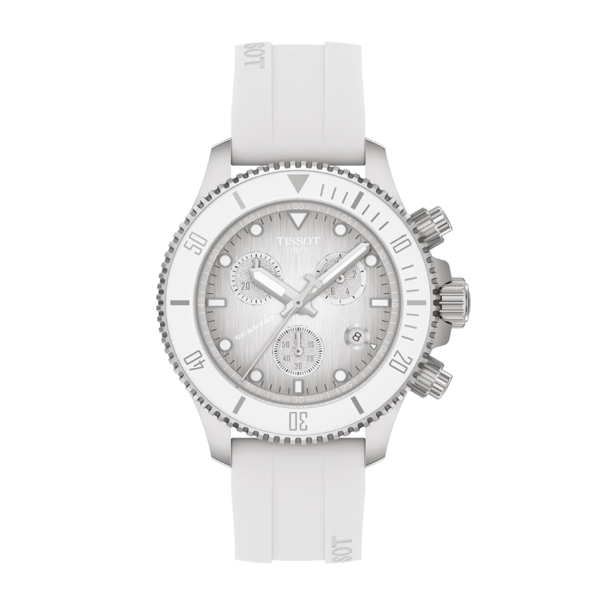 T1202171701100 TISSOT SEASTAR 1000 WHITE T1202171701100 - Imagen 1