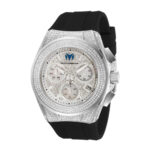 TECHNOMARINE CRUISE DIVA PAVE BLACK SILVER TM-118107
