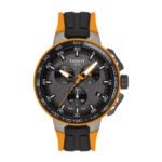 TISSOT T-RACE CYCLING BLACK ORANGE T1114173744104