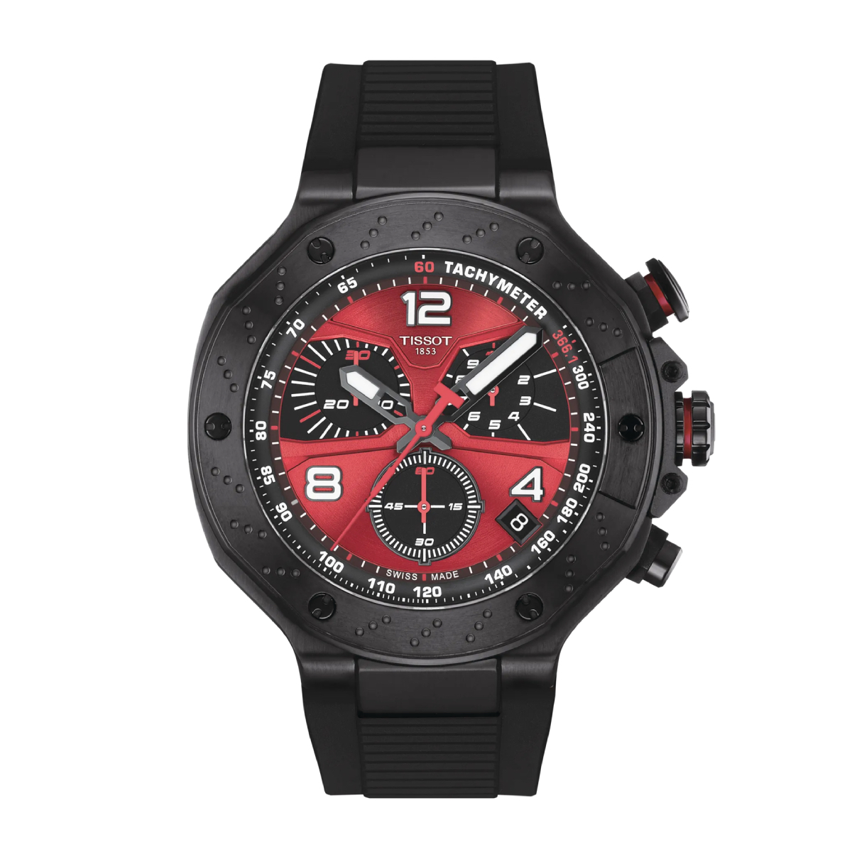 T1414173742200 TISSOT T-RACE 2026 BLACK RED T1414173742200 - Imagen 1