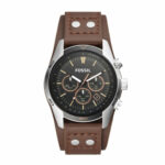 FOSSIL COACHMAN BROWN BLACK CH2891