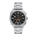 FOSSIL MACHINE SILVER BLACK FS6095