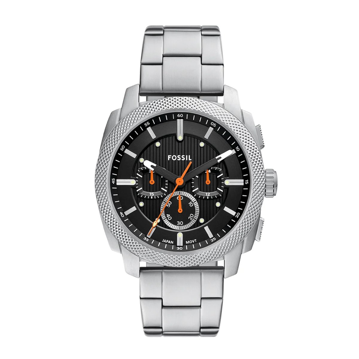 FS6095 FOSSIL MACHINE SILVER BLACK FS6095 - Imagen 1