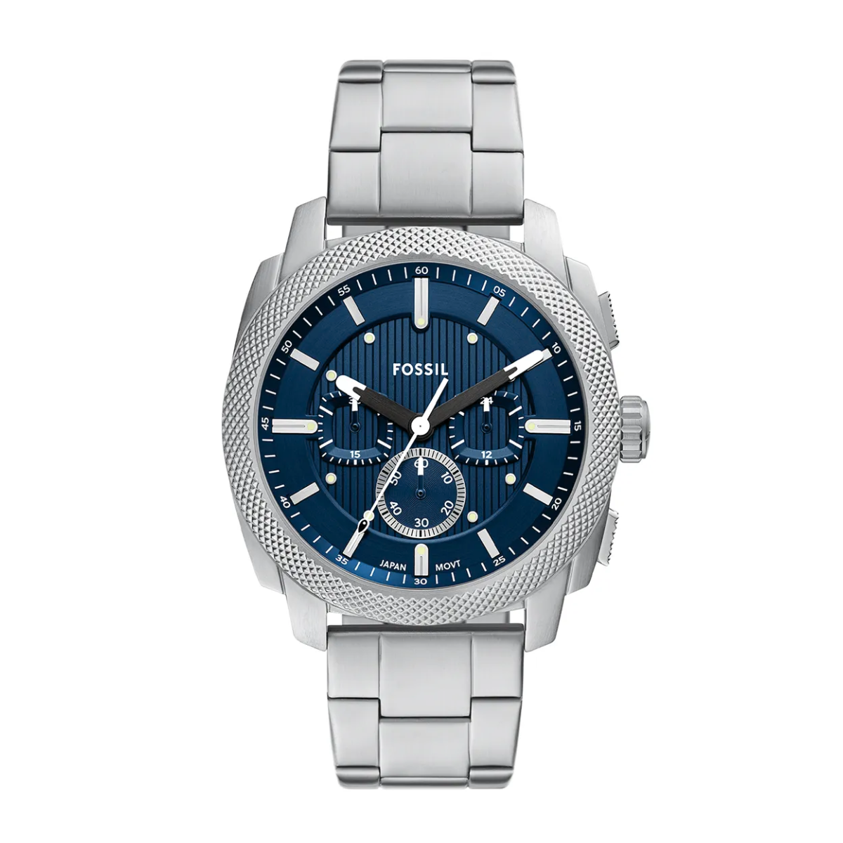 FS6096 FOSSIL MACHINE SILVER BLUE FS6096 - Imagen 1