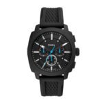 FOSSIL MACHINE BLACK SILICONE FS6099