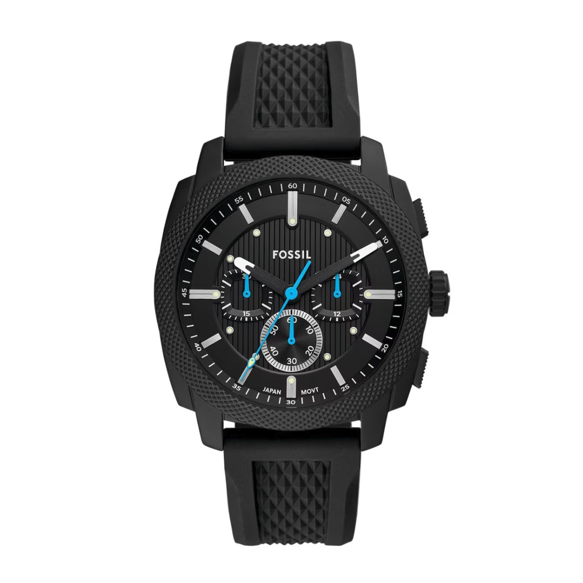 FS6099 FOSSIL MACHINE BLACK SILICONE FS6099 - Imagen 1