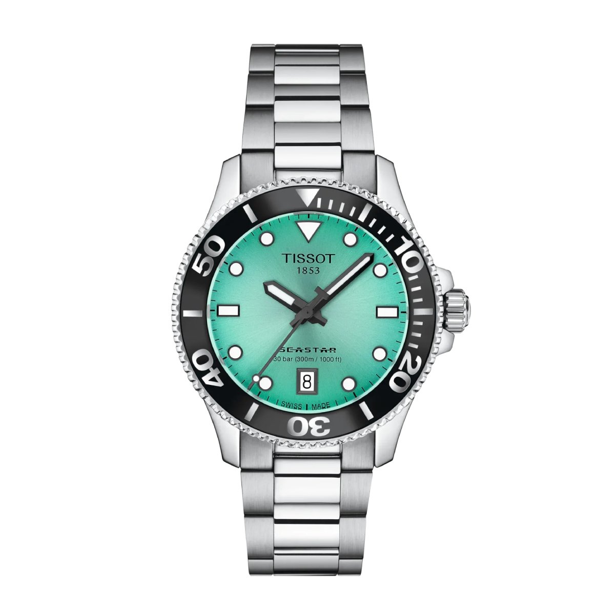 T1202101109100 TISSOT SEASTAR 1000 SILVER SEAWATER T1202101109100 - Imagen 1