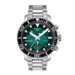 TISSOT SEASTAR SILVER BLACK GREEN T1204171109101