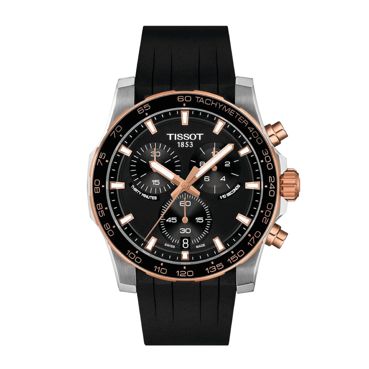 T1254172705100 TISSOT SUPERSPORT CHRONO BLACK SILVER T1254172705100 - Imagen 1